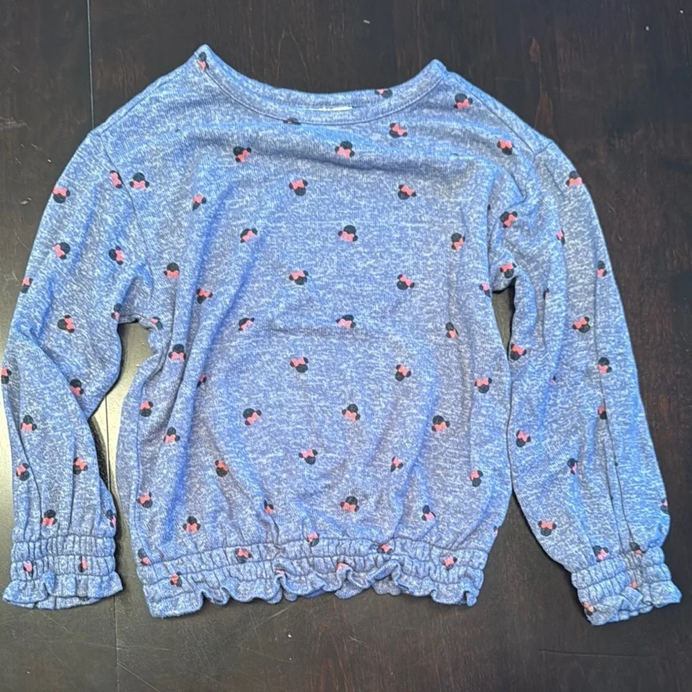 GAP Blue Kids Sweater shirt with Minnie Mouse